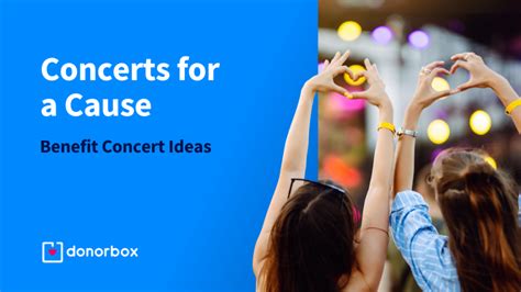 Concerts for a Cause: Benefit Concert Ideas that Rock .